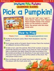 Tapa de Pick a Pumpkin! (Instant File-Folder Games, Grades K-2)