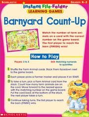 Tapa de Barnyard Count-Up (Instant File-Folder Games, Grades K-2)