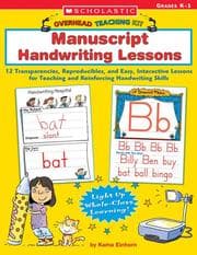 Tapa de Manuscript Handwriting Lessons