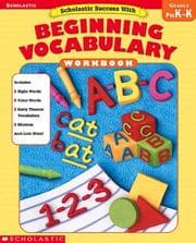 Tapa de Scholastic Success With Beginning Vocbulary