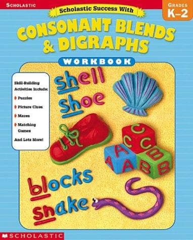 Tapa de Scholastic Success With Consonant Blends & Digraphs