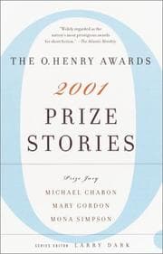 Tapa de Prize Stories 2001