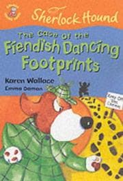 Tapa de The Case of the Fiendish Dancing Footprints (Colour Young Hippo: Sherlock Hound)