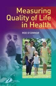 Tapa de Measuring Quality of Life in Health