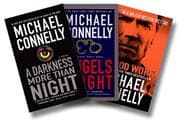 Tapa de Michael Connelly's Police Thriller Three-Book Set [A Darkness More than Night, Angels Flight, Blood Work]