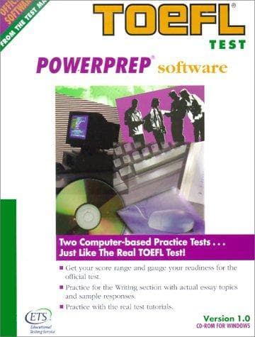 Tapa de Toefl Powerprep Software