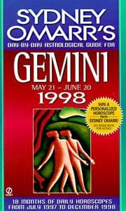Tapa de Sydney Omarr's day-by-day astrological guide for Gemini, May 21 - June 20,1998