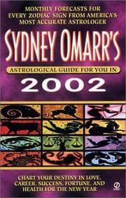 Tapa de Sydney Omarr's Astrological Guide for You in 2002
