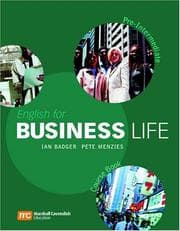 Tapa de English for Business Life Pre-Intermediate