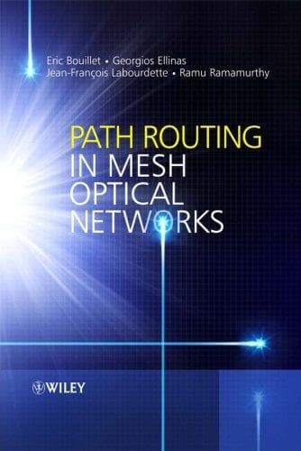 Tapa de Path routing in mesh optical networks