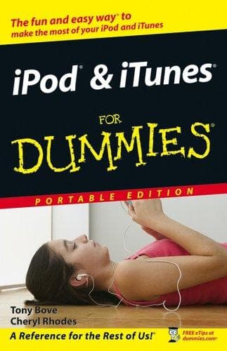 Tapa de IPod and ITunes for Dummies