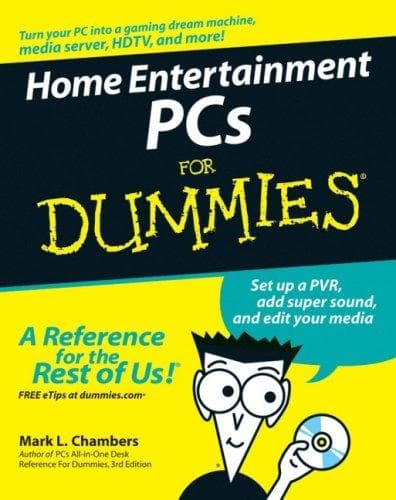 Tapa de Home Entertainment PCs For Dummies