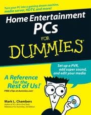 Tapa de Home Entertainment PCs For Dummies