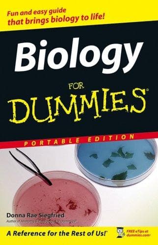 Tapa de Biology for Dummies