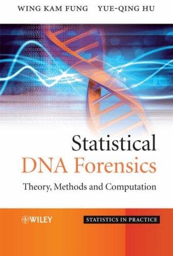Tapa de Statistical DNA forensics