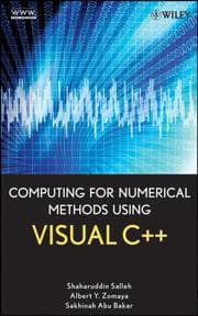 Tapa de Computing for numerical methods using Visual C++