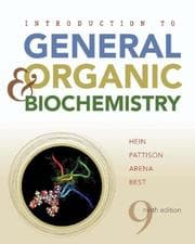 Tapa de Introduction to general, organic, and biochemistry