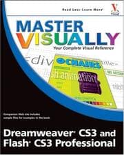 Tapa de Master visually Dreamweaver CS3 and Flash CS3 professional