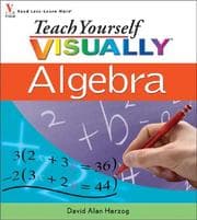 Tapa de Teach Yourself VISUALLY Algebra