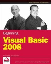 Tapa de Beginning Microsoft Visual Basic 2008