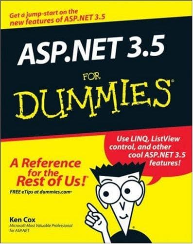 Tapa de ASP.NET 3.5 For Dummies (For Dummies (Computer/Tech))