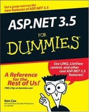Tapa de ASP.NET 3.5 For Dummies (For Dummies (Computer/Tech))