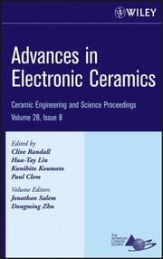 Tapa de Advances in Electronic Ceramics