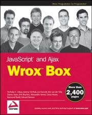 Tapa de JavaScript and Ajax Wrox Box