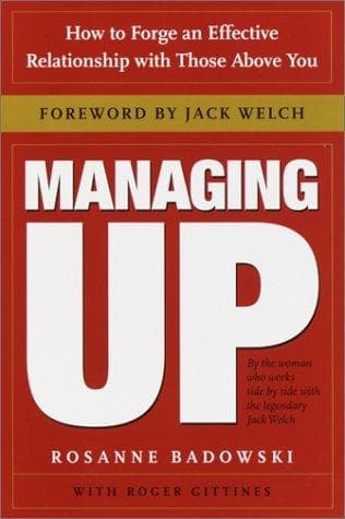 Tapa de Managing up