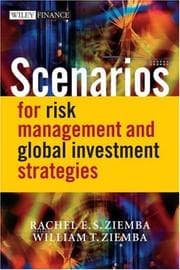 Tapa de Scenarios for risk management and global investment strategies