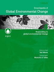 Tapa de Encyclopedia of Global Environmental Change, Responding to Global Environmental Change