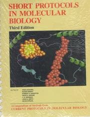 Tapa de Short protocols in molecular biology