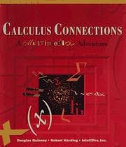 Tapa de Calculus Connections, Modules 9 To 16 Modules 9 - 16 Cd