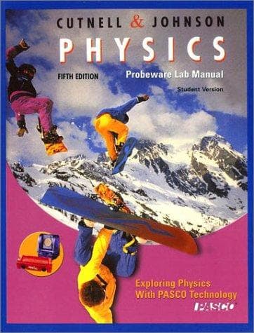 Tapa de Physics, Probeware Lab Manual/Student Version