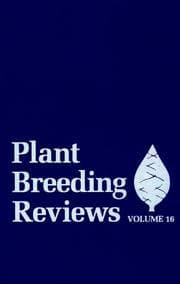 Tapa de Volume 16, Plant Breeding Reviews