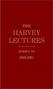 Tapa de Harvey Lectures