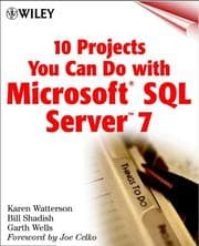 Tapa de 10 projects you can do with Microsoft SQL Server 7