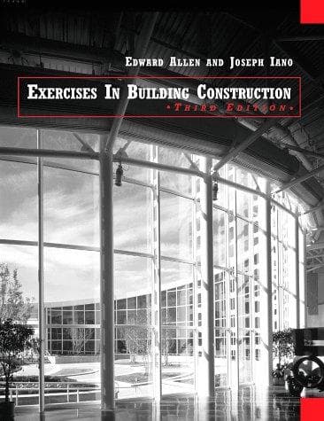 Tapa de Exercises in building construction