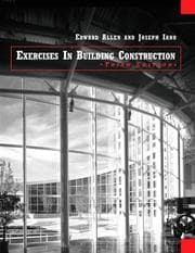 Tapa de Exercises in building construction