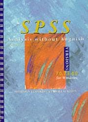 Tapa de SPSS for Windows