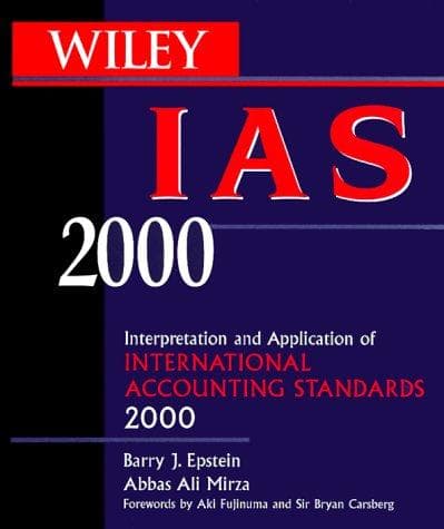 Tapa de Wiley IAS 2000