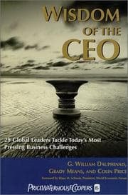 Tapa de Wisdom of the CEO