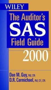 Tapa de Auditor's SAS Field Guide 2000