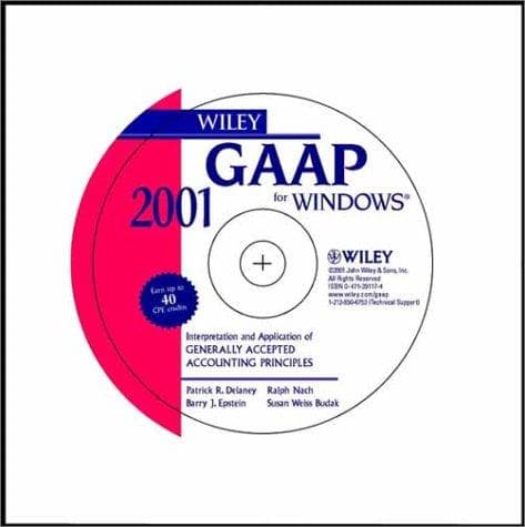 Tapa de Wiley GAAP 2001