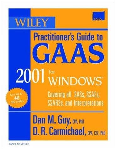 Tapa de Wiley Practitioner's Guide to GAAS 2001