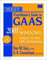 Tapa de Wiley Practitioner's Guide to GAAS 2001