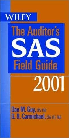 Tapa de The auditor's SAS field guide 2001