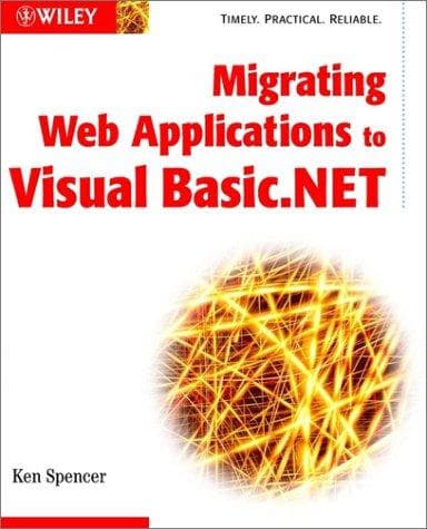 Tapa de Migrating Web Applications to Visual Basic.NET