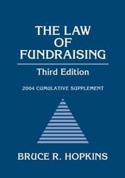 Tapa de The Law of Fundraising, 2004 Cumulative Supplement