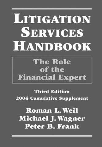 Tapa de Litigation Services Handbook